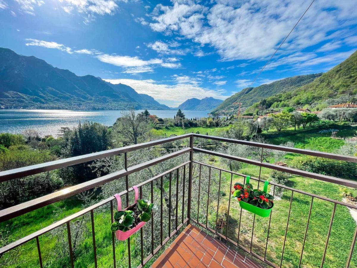 Appartamento Tivano Balcone Con Vista Lago Bellagio Buitenkant foto