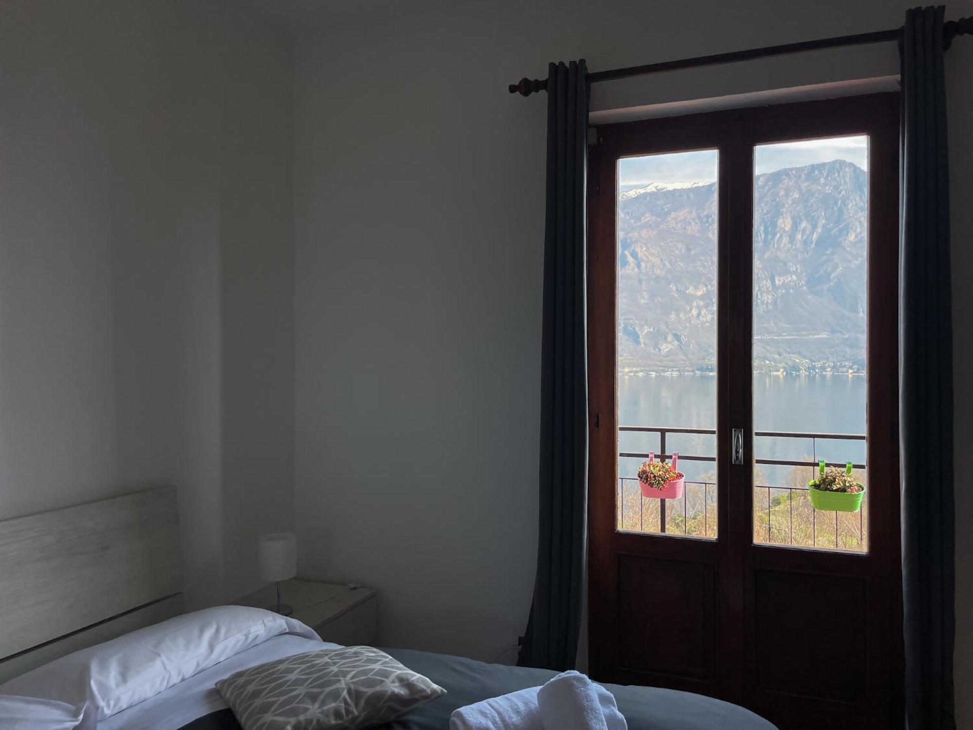 Appartamento Tivano Balcone Con Vista Lago Bellagio Buitenkant foto