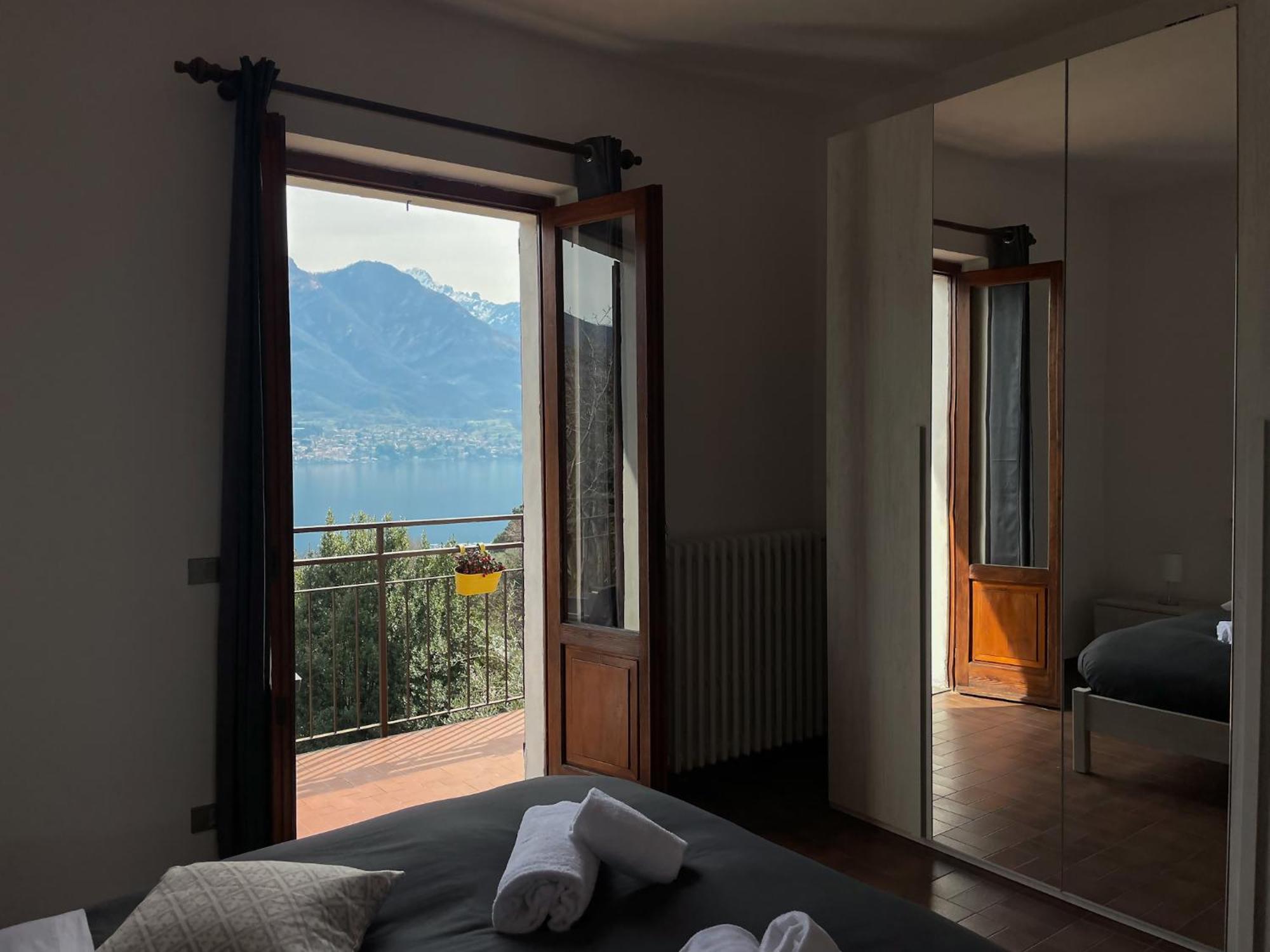 Appartamento Tivano Balcone Con Vista Lago Bellagio Buitenkant foto