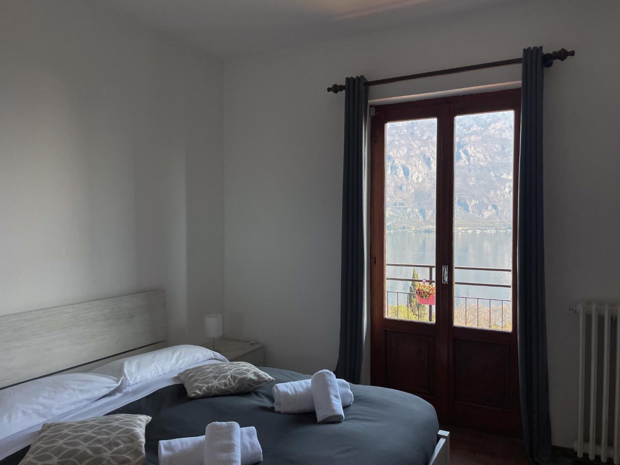 Appartamento Tivano Balcone Con Vista Lago Bellagio Buitenkant foto